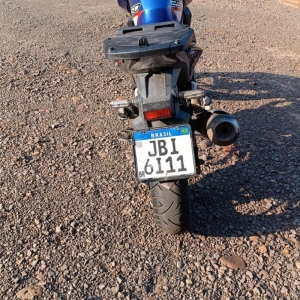 LOTE 004 - Honda/CB 250F Twister CBS, placa JBI 6I11, azul, ano/modelo 2022