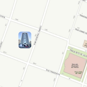 LOTE 1 - Loja 10 do edifício Cristal Palace na Rua General Osório 555, Centro de Pelotas