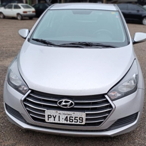 LOTE 001 - Hyundai/HB20 S 1.6A CONF, placa PYI 4659, prata, ano/modelo 2016/2017
