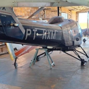 LOTE 003 - HELICÓPTERO ENSTROM modelo: 280FX, Série: 2066, Ano: 1991, Matrícula: PTHXM, Tipo ICAO: EN28, Número de Série: 2066.