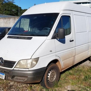 LOTE 015 - MBENZ 313SF RONTAN AMB, Placa: NHT7H65, ano/modelo: 2007/2007, Cor: BRANCA, Chassi: 8AC9036627A964223, Motor: 61198170063871, Renavam: 00129982113.