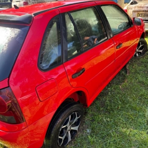 LOTE 002 -  VW/GOL 1.0 GIV, Placa: IVA6742, Ano/modelo: 2013/2014 Cor: VERMELHA, Chassi: 9BWAA05W9EP046624, Motor: CCP450093, Renavam: 00594913756 
