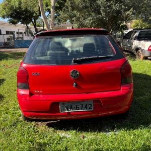 LOTE 002 -  VW/GOL 1.0 GIV, Placa: IVA6742, Ano/modelo: 2013/2014 Cor: VERMELHA, Chassi: 9BWAA05W9EP046624, Motor: CCP450093, Renavam: 00594913756 