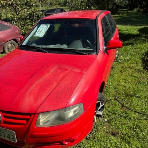 LOTE 002 -  VW/GOL 1.0 GIV, Placa: IVA6742, Ano/modelo: 2013/2014 Cor: VERMELHA, Chassi: 9BWAA05W9EP046624, Motor: CCP450093, Renavam: 00594913756 