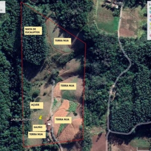 LOTE 001 - Área de 96.800,00m², contendo um galpão, situada na Estrada Geral de Linha Serrana, Santa Clara do Sul/RS