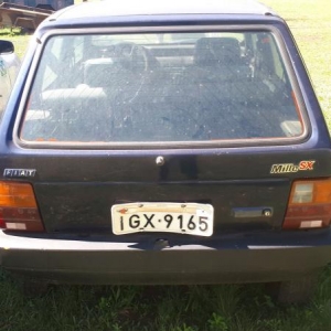 LOTE 003 - Fiat Uno Mille SX4P;  ano 1997