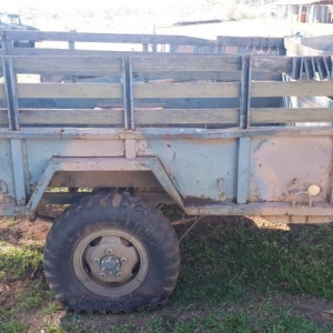 LOTE 006 - Reboque Johnson M101A1;  3-4 TON; 4X4; Ano 1968