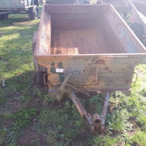 LOTE 007 - Reboque 1/4 Ton, 02 Rodas, Ano 1988