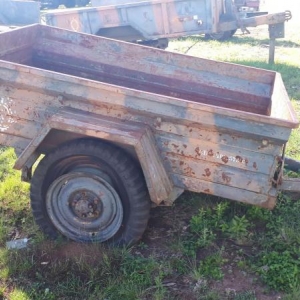 LOTE 007 - Reboque 1/4 Ton, 02 Rodas, Ano 1988