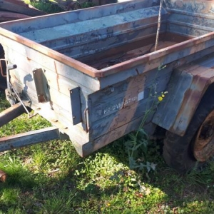 LOTE 009 - Reboque 1/4 Ton, 02 Rodas, Ano 1988
