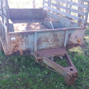 LOTE 012 - Reboque Emp GE Freio Hidrodep 1 ½T 2r;  Ano 1977