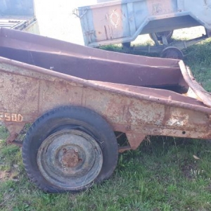 LOTE 013 - Reboque Especializado Carga Emp GE M-III-A-1 1/4T 2R A G C; ANO 1984