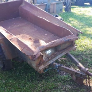 LOTE 014 - Reboque Carga Emp GE M-III-A-1 1/4T 2R A G C; Ano 1984