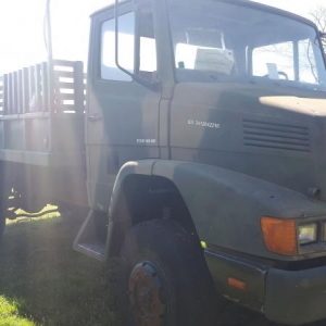 LOTE 027 - Caminhão EMP GE; Marca MBB; Modelo  LA 1418 5 Ton; Ano 1998