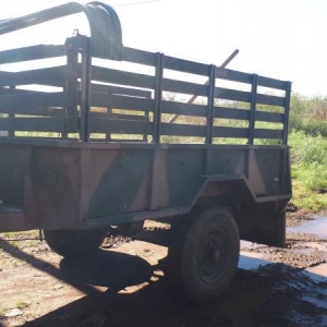 LOTE 029 - Reboque  3/4 Ton, 02 Rodas, Ano 1988