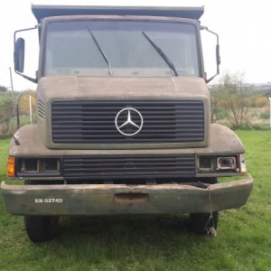 LOTE 038 - Caminhão Mercedes Benz; Modelo: LK1214-42; 4M3; OD;4X2; Caçamba; Basculante; ano 1991