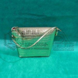 LOTE 004 - 05 (cinco) bolsas em couro