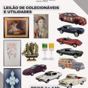 LOTE 0 - LEILÃO DE COLECIONÁVEIS E UTILIDADES