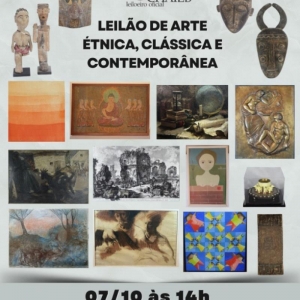 LOTE 0 - Leilão de Arte Étnica, Clássica e Contemporânea