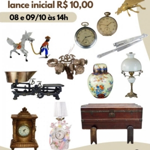 LOTE 0 - LEILÃO CASA SHEIK LANCE INICIAL R$10,00