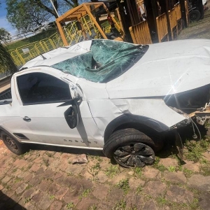 LOTE 005 - Caminhonete VW/SAVEIRO CS RB MF 1.6 8V, ano/modelo 2024/2025