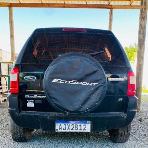 LOTE 01 - Ford/Ecosport XLS 1.6, placa AJX2B12, cor preta, ano/modelo 2004/2005.