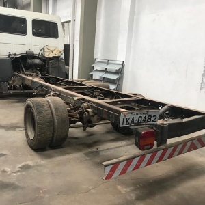 LOTE 01 - caminhão Ford/Cargo 814, ano/modelo 2000/2000