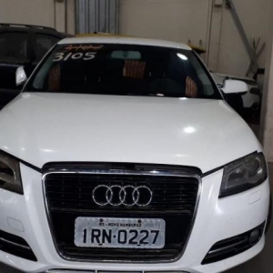 LOTE 002 - AUTOMÓVEL I/AUDI A3 SPB 2.0T FSI, ANO/MODELO: 2010/2011, PLACA: IRN0227