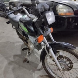 LOTE 028 - MOTOCICLETA HONDA/CG 125 TITAN, ANO/MODELO: 1996, PLACA: IEZ8F79