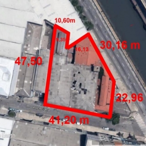LOTE 01 -  IMÓVEL: Um prédio de três pavimentos, com a área construída de 3.386,54m²., e seu respectivo terreno