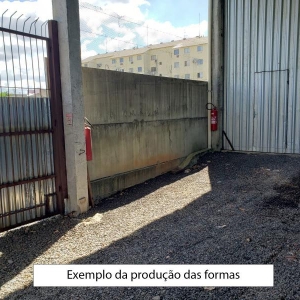 LOTE 008 - Equipamentos para construção de pavilhão e muros de concreto