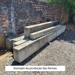 LOTE 008 - Equipamentos para construção de pavilhão e muros de concreto