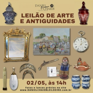 LOTE 01 - LEILÃO 34488 - LEILÃO DE ARTE E ANTIGUIDADES