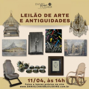 LOTE 01 - LEILÃO 34290 - LEILÃO DE ARTE E ANTIGUIDADES