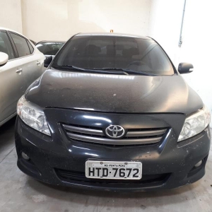 LOTE 201 - AUTOMÓVEL TOYOTA/COROLLA XEI18FLEX, ANO/MODELO: 2009, PLACA: HTD7672/MS