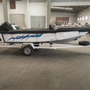 LOTE 001 - Lancha – Motorboat, Motor, potência(HP): 60,00, nome de fabricação: Yamaha