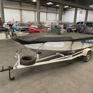 LOTE 001 - Lancha – Motorboat, Motor, potência(HP): 60,00, nome de fabricação: Yamaha