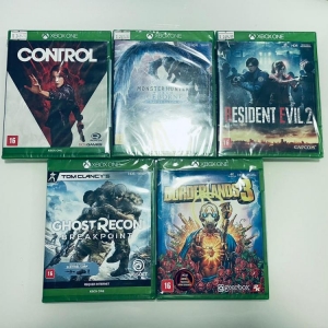 LOTE 028 - 20 (vinte) jogos de Xbox One