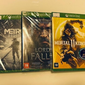 LOTE 028 - 20 (vinte) jogos de Xbox One