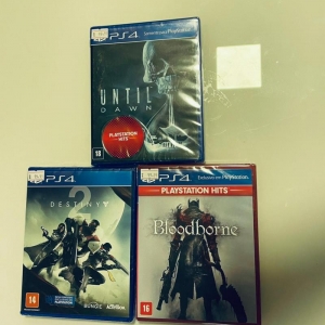 LOTE 029 - 108 Jogos de PS4 e 6 jogos de Nintendo Switch