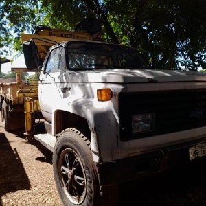 LOTE 066 - CAMINHÃO GM D60 CAÇAMBA 1986/1986 PLACA IHS1614