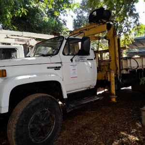 LOTE 066 - CAMINHÃO GM D60 CAÇAMBA 1986/1986 PLACA IHS1614