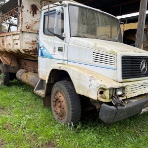 LOTE 013 - Caminhão Basculante, modelo mercedes Benz, modelo L1414, ano de fabricação 1991, placa IHW3704