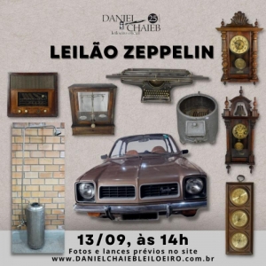 LOTE 0 - LEILÃO ZEPPELIN