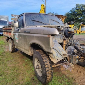 LOTE 004 - Ford/F1000 4x4 D, placa ADV 1127, ano/modelo 1993/1994