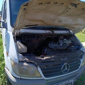 LOTE 005 - Mercedes Benz/Sprinter Sitnei 413, placas IPX 6829, ano/modelo 2009, lotação 19 passageiros