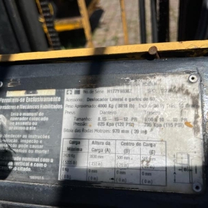 LOTE 009 - EMPILHADEIRA HYSTER H 50 XM, frota EMP-0148