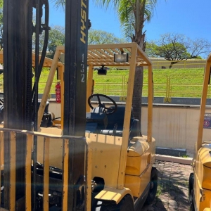 LOTE 015 - EMPILHADEIRA HYSTER H 55 XM, frota EMP-0132