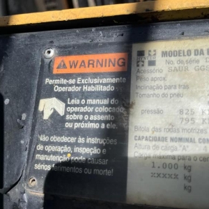 LOTE 017 - EMPILHADEIRA HYSTER H 55 XM, frota EMP-0110