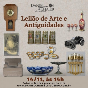 LOTE 0 - LEILÃO DE ARTE E ANTIGUIDADES